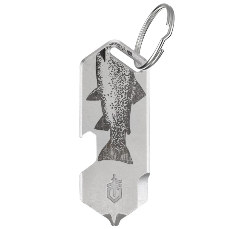 Gerber Shard DT Silver Fish Keychain Multi-Tool, 3 in 1 Boat Maintenance Tools Cavo Yachting