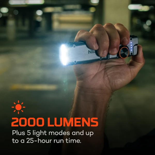 Nebo Edge 2K Επαναφορτιζόμενος Φακός LED, 2.000 Lumens Gadgets Cavo Yachting