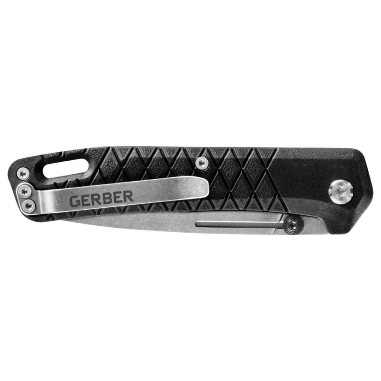 Gerber Zilch Black Folding Pocket Knife Boat Maintenance Tools Cavo Yachting