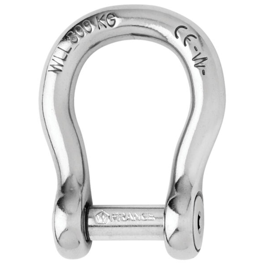 Wichard Self Locking Bow Shackle Ω with Allen Head Pin Shackles Cavo Yachting