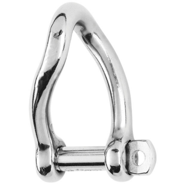 Wichard Self-Locking Twisted Shackle Shackles Cavo Yachting