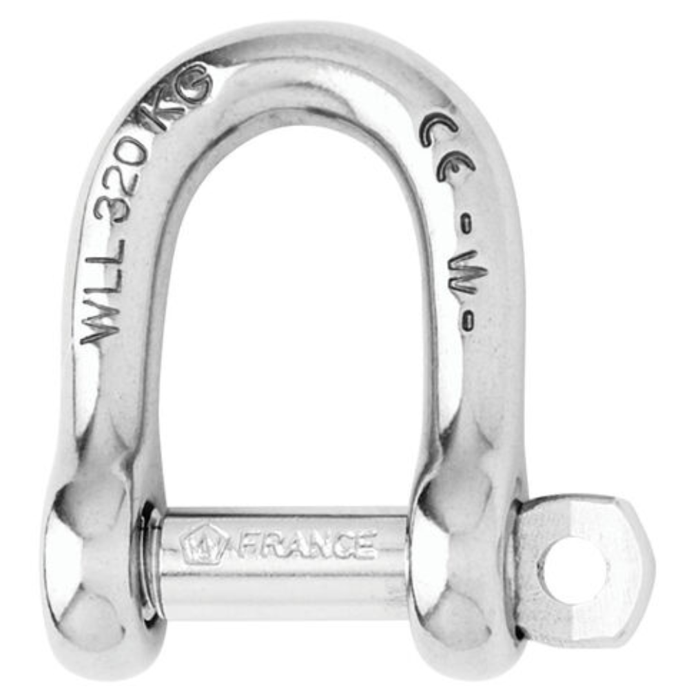 Wichard Self-Locking D Shackle Shackles Cavo Yachting