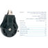 Blocks & Snatch Blocks Cavo Yachting Wichard Single Plain Bearing Block 45mm Fixed Eye, for 10mm Rope Wichard Single Plain Bearing Block 45mm Fixed Eye, for 10mm Rope Blocks & Snatch Blocks Cavo Yachting