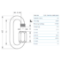 Wichard Stainless Steel Quick Link Standard 12mm Shackles Cavo Yachting