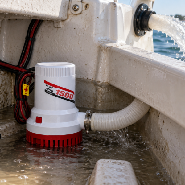 Bilge Pump 1500GPH 12V Lifebuoys, Horseshoe Buoys & MOB Cavo Yachting