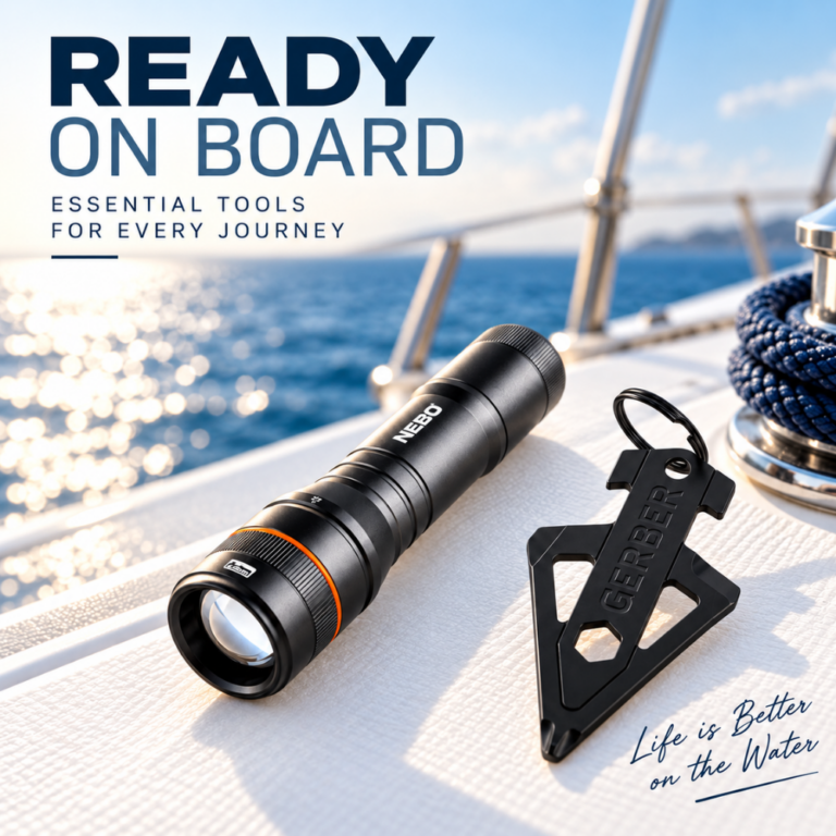 Waterproof Flashlight and Multitool 5 in 1 Special Offers Cavo Yachting