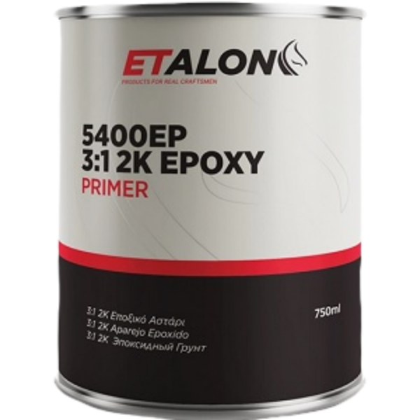 Etalon 5400EP 3:1 2K Epoxy Primer Grey 750ml Marine Primers Cavo Yachting