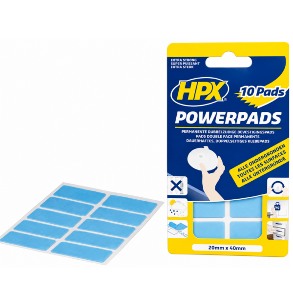 HPX Power Pads 20mm x 40mm, 10 Pieces Masking Tapes Cavo Yachting