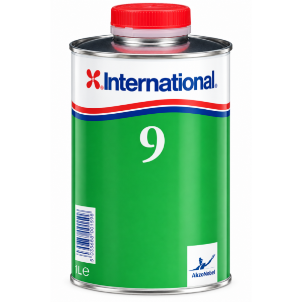 International Thinner No. 9, 1Lt Marine Thinners & Solvents Cavo Yachting