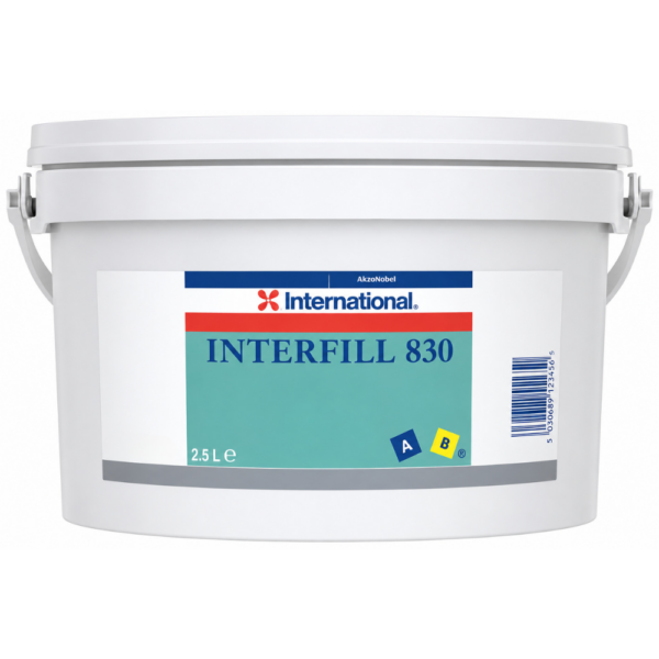 International Interfill 830 Βάση (A) Εποξειδικός Στόκος Γκρι, 2,5L Στόκοι, Ρητίνες & Gel Coats Cavo Yachting