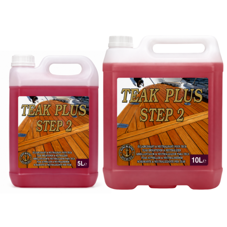 King & King Teak Plus Step 2 – Teak Brightener & Restorer Teak Care Cavo Yachting
