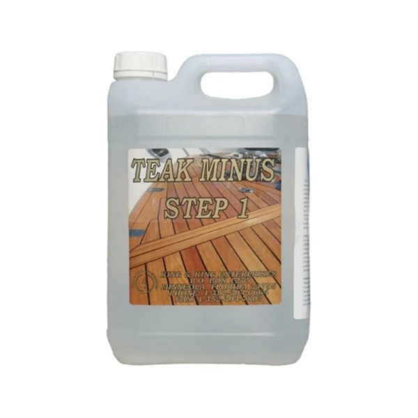 Deck Supply & Care Cavo Yachting KING & KING Teak Minus Teak Cleaner Step 1 KING & KING Teak Minus Teak Cleaner Step 1 Deck Supply & Care Cavo Yachting