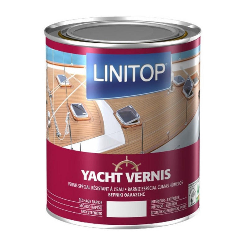 Linitop Yacht Vernis Water Resistant, 750ml Teak Care Cavo Yachting