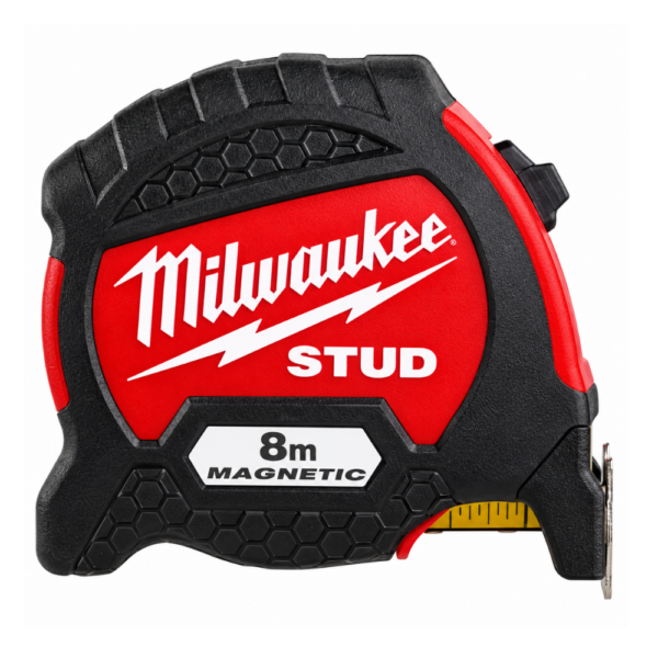 Milwaukee Magnetic Tape Measures Stud II, 33mm – 8m Boat Maintenance Tools Cavo Yachting