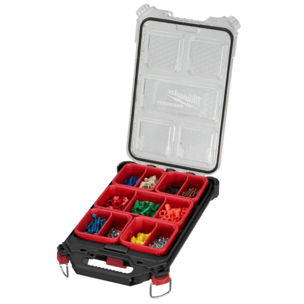 Milwaukee PACKOUT Compact Slim Organizer Boat Maintenance Tools Cavo Yachting