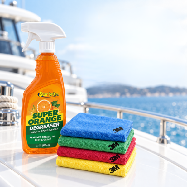 Cleaning Pack with Degreaser + Microfiber Wipe Special Offers Cavo Yachting