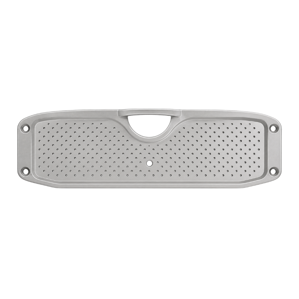 Tempus Aluminum Outboard Engine Transom Plate (Inside) – Grey Inflatable Boat Accessories Cavo Yachting