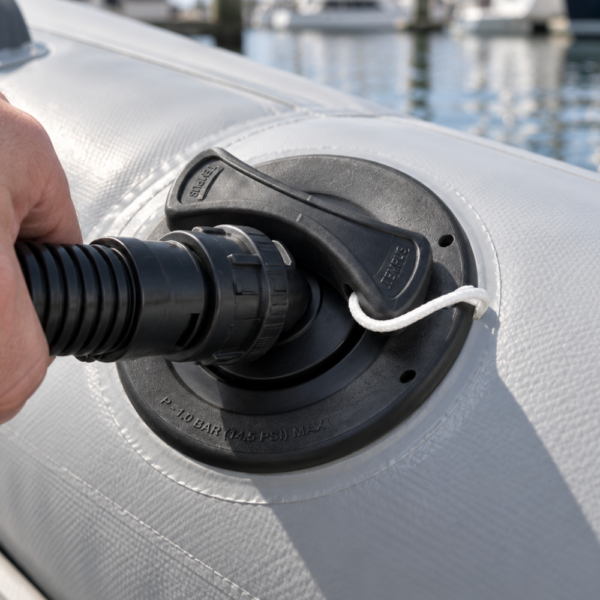 Inflatable Boat Accessories Cavo Yachting Tempus Inflating Valve, Black Tempus Inflating Valve, Black Inflatable Boat Accessories Cavo Yachting