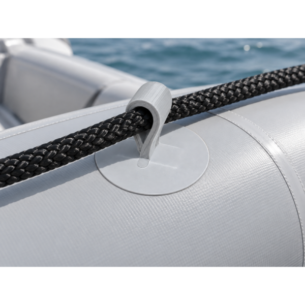 Tempus Βάση Στήριξης Σχοινιού με PVC Patch, Ανοιχτό Γκρι Αξεσουάρ Φουσκωτών Σκαφών Cavo Yachting