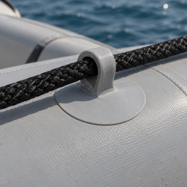 Tempus Rope Holder Light PVC Patch, Grey Inflatable Boat Accessories Cavo Yachting
