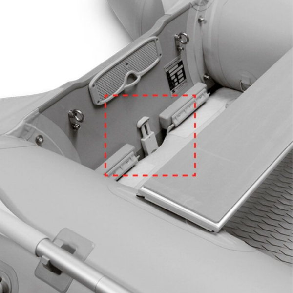 Inflatable Boat Accessories Cavo Yachting Tempus Transom No-Return Slide Drain Valve, Grey Tempus Transom No-Return Slide Drain Valve, Grey Inflatable Boat Accessories Cavo Yachting