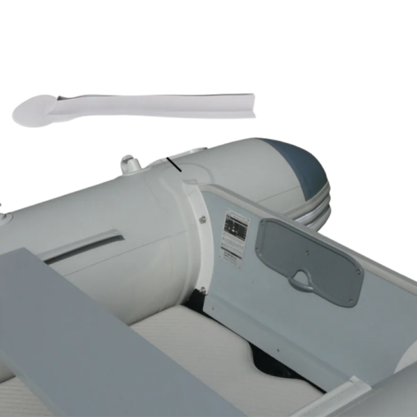 Tempus Transom Plate Mount Bracket Holder, Grey Inflatable Boat Accessories Cavo Yachting