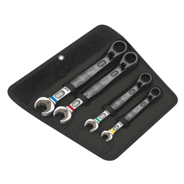 Wera 6001 Joker Switch 4 Set 1 Set of Ratcheting Combination Wrenches, 4pcs Boat Maintenance Tools Cavo Yachting