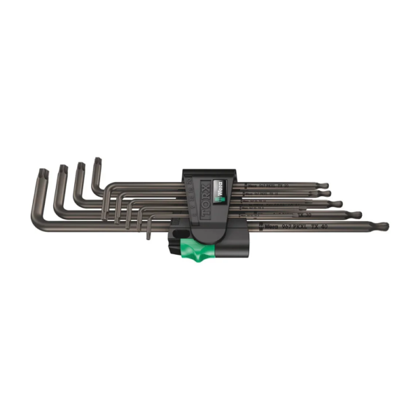 Wera 967/9 TX XL 1 TORX® L-key Set, Long, 9pcs Boat Maintenance Tools Cavo Yachting