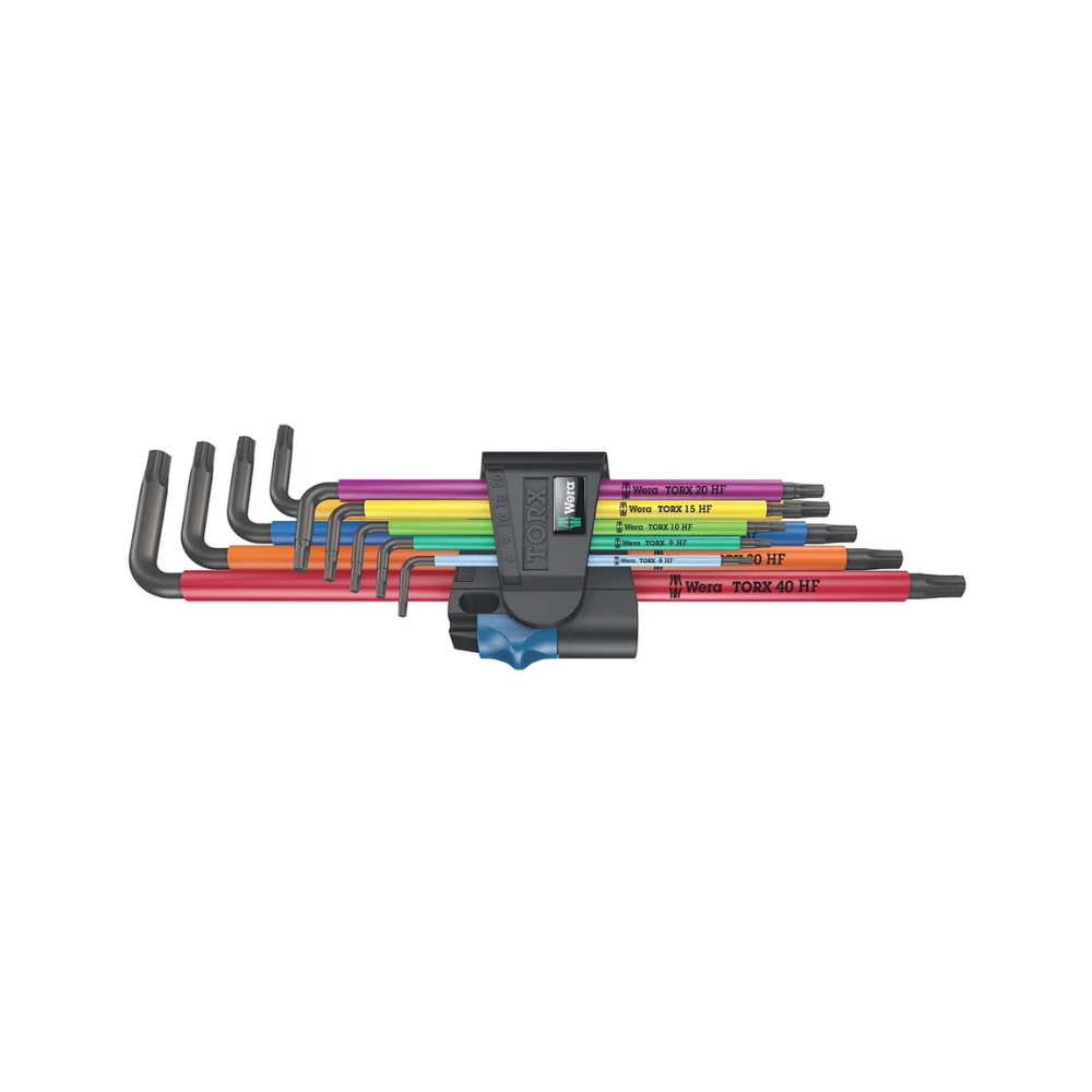 Boat Maintenance Tools Cavo Yachting Wera 967/9 TX XL TORX Multicolour HF 1 L-key Set, Long, 9pcs Wera 967/9 TX XL TORX Multicolour HF 1 L-key Set, Long, 9pcs Boat Maintenance Tools Cavo Yachting