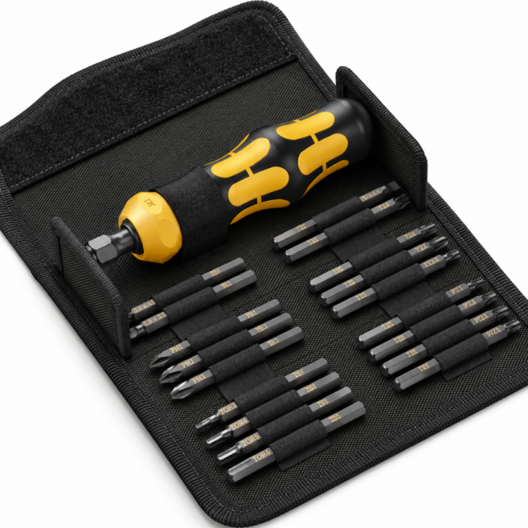 Wera Kraftform Kompakt 900 Impact Screwdriver Set 1/4″, 19pcs Boat Maintenance Tools Cavo Yachting