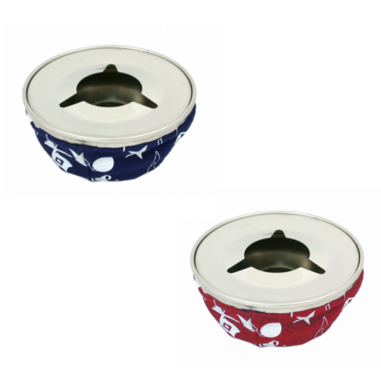 Windproof Ashtray SS/Cloth Marine Tableware Cavo Yachting