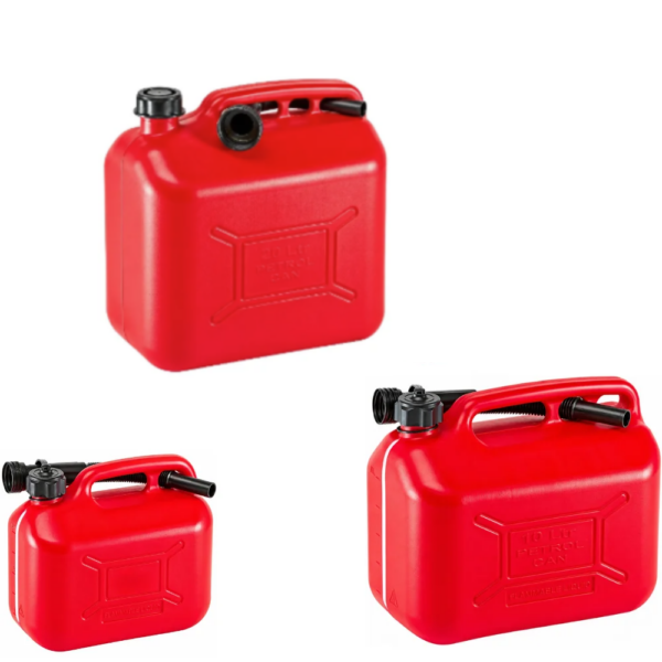 Jerry Can Plastic Red Inflatable Boat Accessories Cavo Yachting