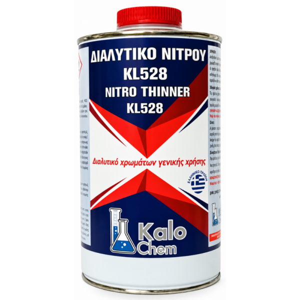 Nitro Thinner Solvent KL528, 1Lt Marine Thinners & Solvents Cavo Yachting