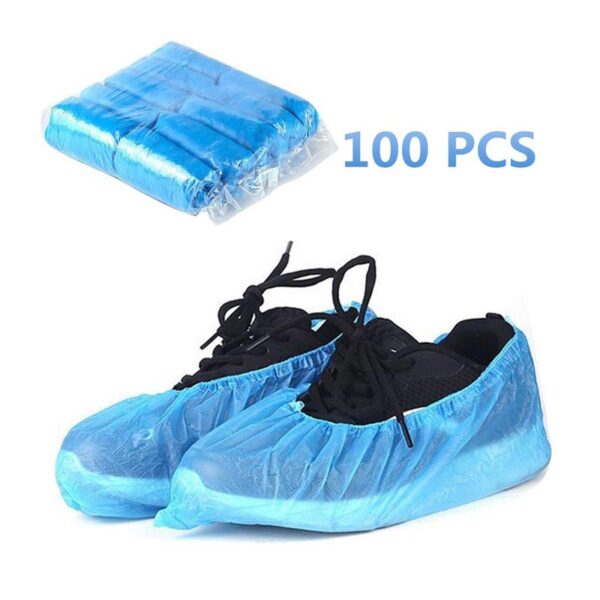 Plastic Shoe Covers 100pcs Personal Protection Equipment Cavo Yachting